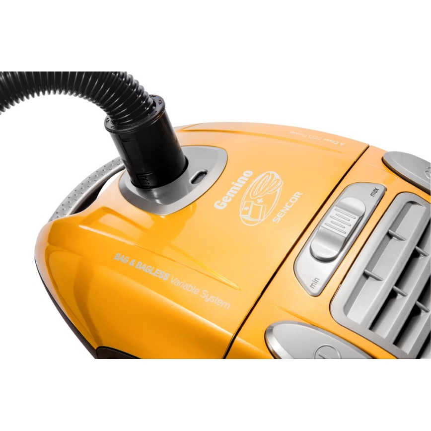 Sencor - Påslös dammsugare 4,5 l/3 l 700W/230V gold