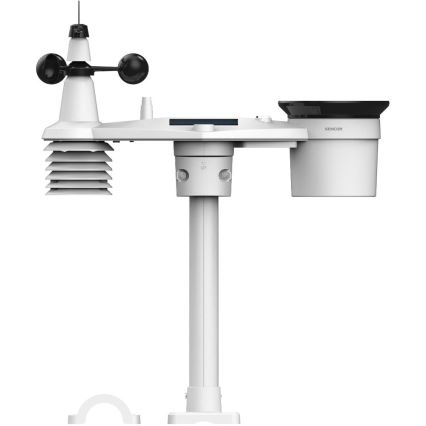Sencor - Professionell väderstation med färg-LCD-display 5V 1xCR2032 + 3xAA + 2xAA Wi-Fi Tuya