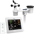 Sencor - Professionell väderstation med färg-LCD-display 5V 1xCR2032 + 3xAA + 2xAA Wi-Fi Tuya