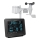 Sencor - Professionell väderstation med färgglad LCD-skärm 5V/1xCR2032 + 3xAA