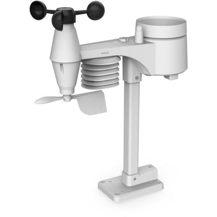 Sencor - Professionell väderstation med färg-LCD-display och väckarklocka 5V/3xAAA + 3xAA