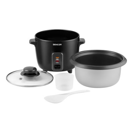 Sencor - Riskokare 300W/230V 0,6l svart