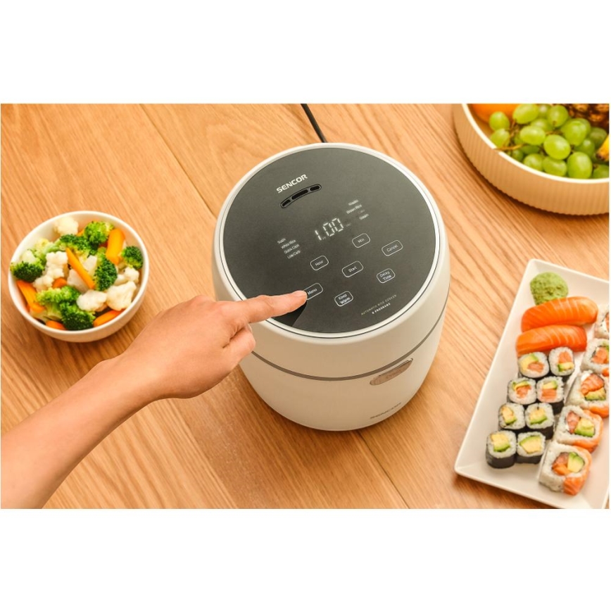 Sencor - Riskokare 350 W/230 V 0,6 l vit