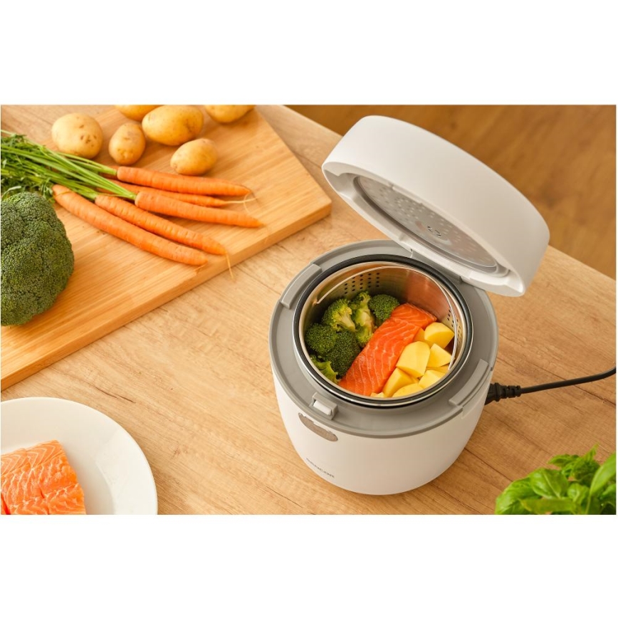 Sencor - Riskokare 350 W/230 V 0,6 l vit