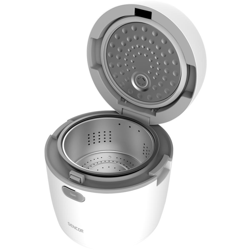 Sencor - Riskokare 350 W/230 V 0,6 l vit