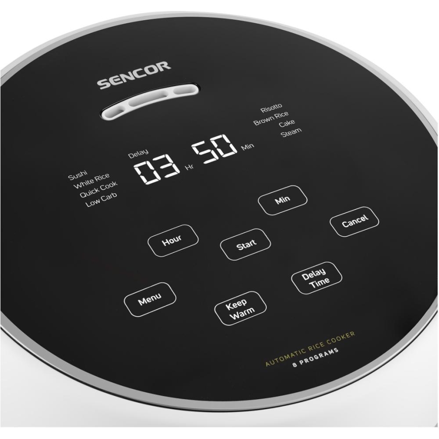 Sencor - Riskokare 350 W/230 V 0,6 l vit