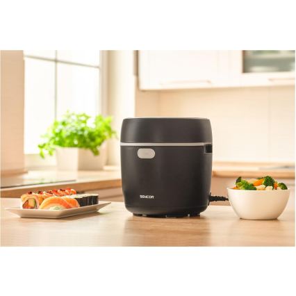 Sencor - Riskokare 350W/230V 0,6 l svart