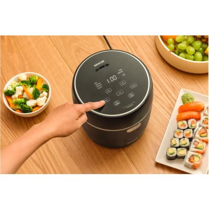 Sencor - Riskokare 350W/230V 0,6 l svart