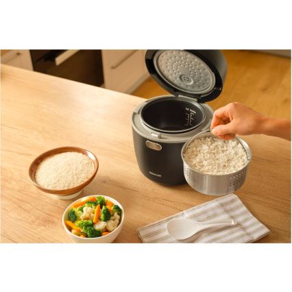 Sencor - Riskokare 350W/230V 0,6 l svart