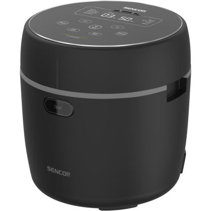 Sencor - Riskokare 350W/230V 0,6 l svart
