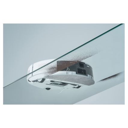 Sencor - Robotdammsugare med mopp 2-i-1 50 W/5000 mAh Wi‑Fi vit + fjärrkontroll