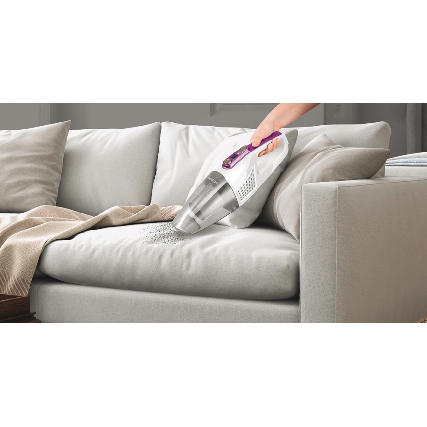 Sencor - Skaftdammsugare 2in1 110W/14,8V 2200 mAh vit