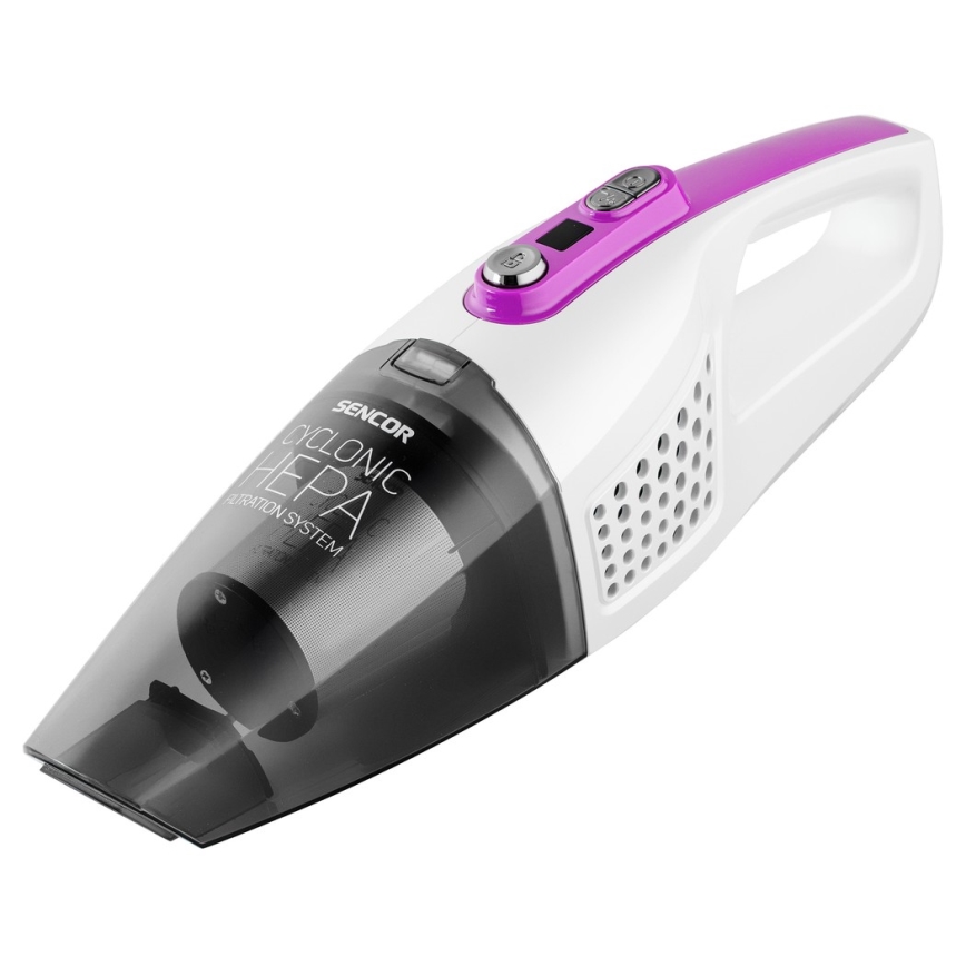Sencor - Skaftdammsugare 2in1 110W/14,8V 2200 mAh vit