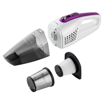 Sencor - Skaftdammsugare 2in1 110W/14,8V 2200 mAh vit