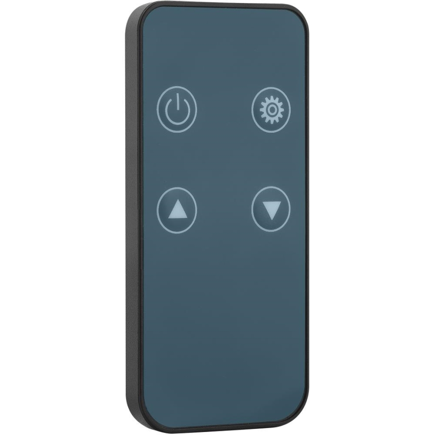 Sencor - Smart elektrisk direktvärmare/konvektor 2000 W/230 V IP24 Wi-Fi svart + fjärrkontroll