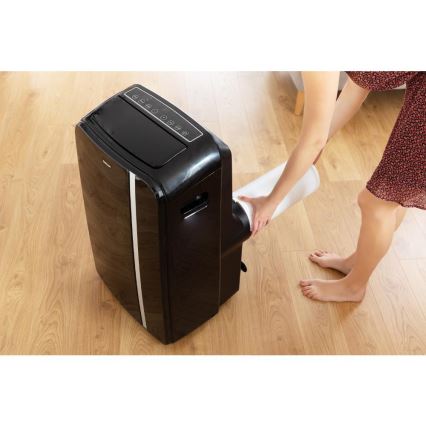 Sencor - Smart mobil luftkonditionering 3i1 med kompletta tillbehör 1450W/230V 12000 BTU Wi-Fi svart + fjärrkontroll