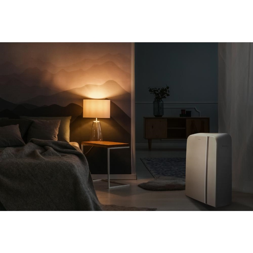 Sencor - Smart mobil luftkonditionering 3i1 med kompletta tillbehör 1450W/230V 12000 BTU Wi-Fi vit + fjärrkontroll