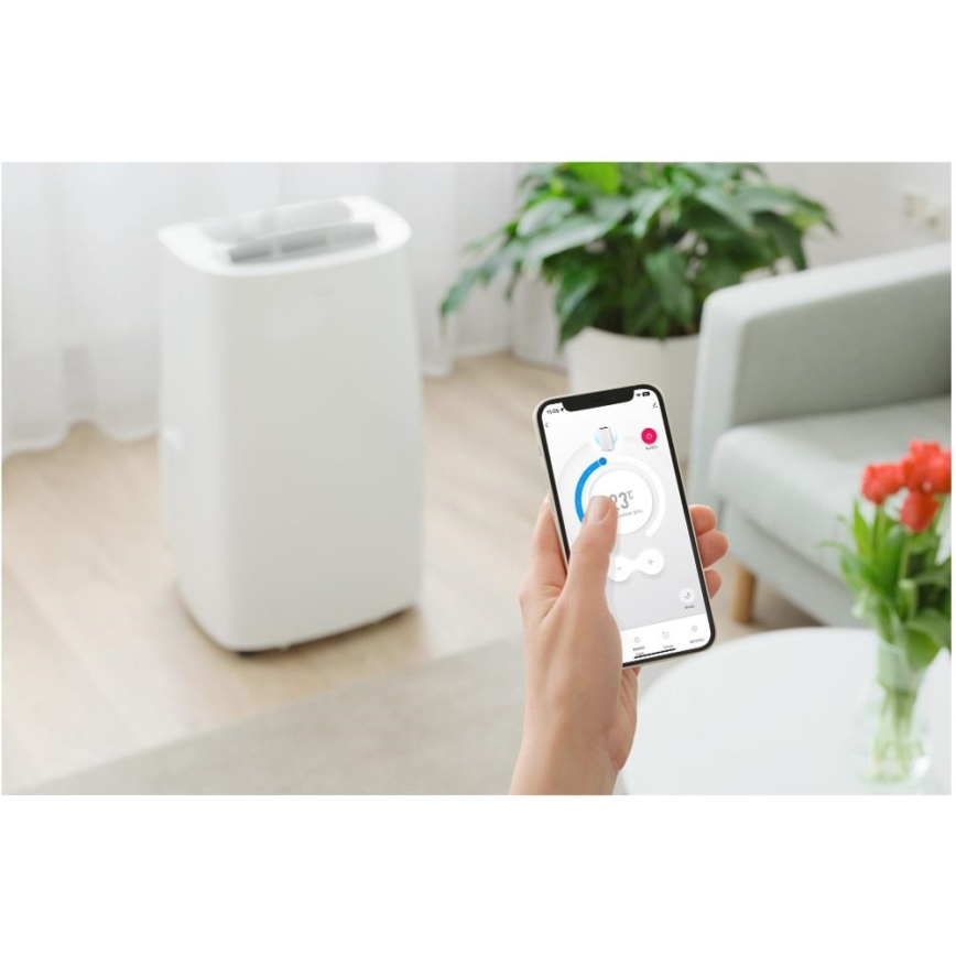 Sencor - Smart mobil luftkonditionering 3i1 med kompletta tillbehör 1700W/230V 16000 BTU Wi-Fi + fjärrkontroll