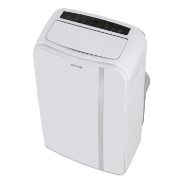 Sencor - Smart mobil luftkonditionering 3i1 med kompletta tillbehör 1450W/230V 12000 BTU Wi-Fi vit + fjärrkontroll