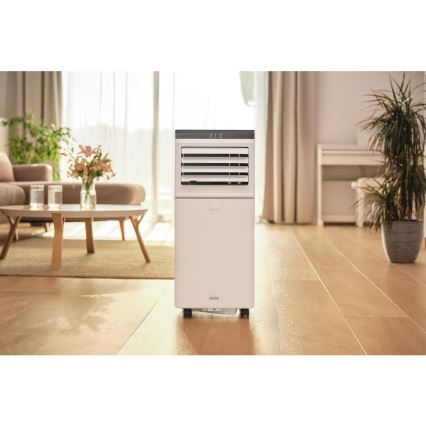 Sencor - Smart portabel luftkonditionering 3-i-1 inklusive komplett tillbehör 1020W/230V 10000 BTU Wi-Fi vit + fjärrkontroll