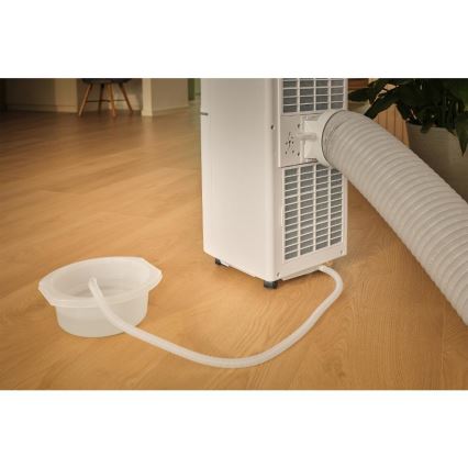 Sencor - Smart portabel luftkonditionering 3-i-1 inklusive komplett tillbehör 1020W/230V 10000 BTU Wi-Fi vit + fjärrkontroll