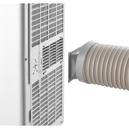 Sencor - Smart portabel luftkonditionering 3-i-1 inklusive komplett tillbehör 1020W/230V 10000 BTU Wi-Fi vit + fjärrkontroll