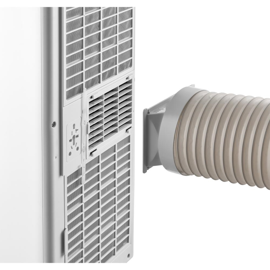 Sencor - Smart portabel luftkonditionering 3-i-1 inklusive komplett tillbehör 1020W/230V 10000 BTU Wi-Fi vit + fjärrkontroll