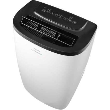 Sencor - Smart portabel luftkonditionering 4-i-1 inklusive komplett tillbehörspaket 1750W/230V 18000 BTU Wi-Fi vit + fjärrkontroll