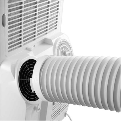 Sencor - Smart portabel luftkonditionering 4-i-1 inklusive komplett tillbehörspaket 1750W/230V 18000 BTU Wi-Fi vit + fjärrkontroll