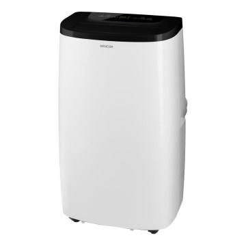Sencor - Smart portabel luftkonditionering 4-i-1 inklusive komplett tillbehörspaket 1700W/230V 12000 BTU Wi-Fi vit + fjärrkontroll