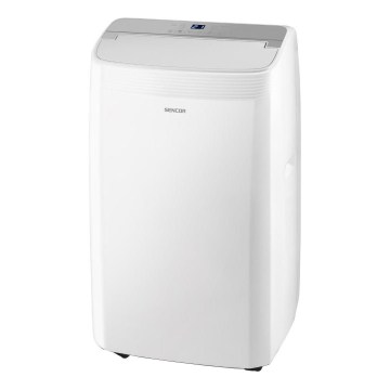 Sencor - Smart portabel luftkonditionering 5 i 1 inklusive komplett tillbehör 733W/230V 9000 BTU Wi-Fi vit + fjärrkontroll