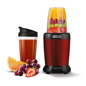Sencor - Smoothie Nutri Mixer 1000W/230V röd