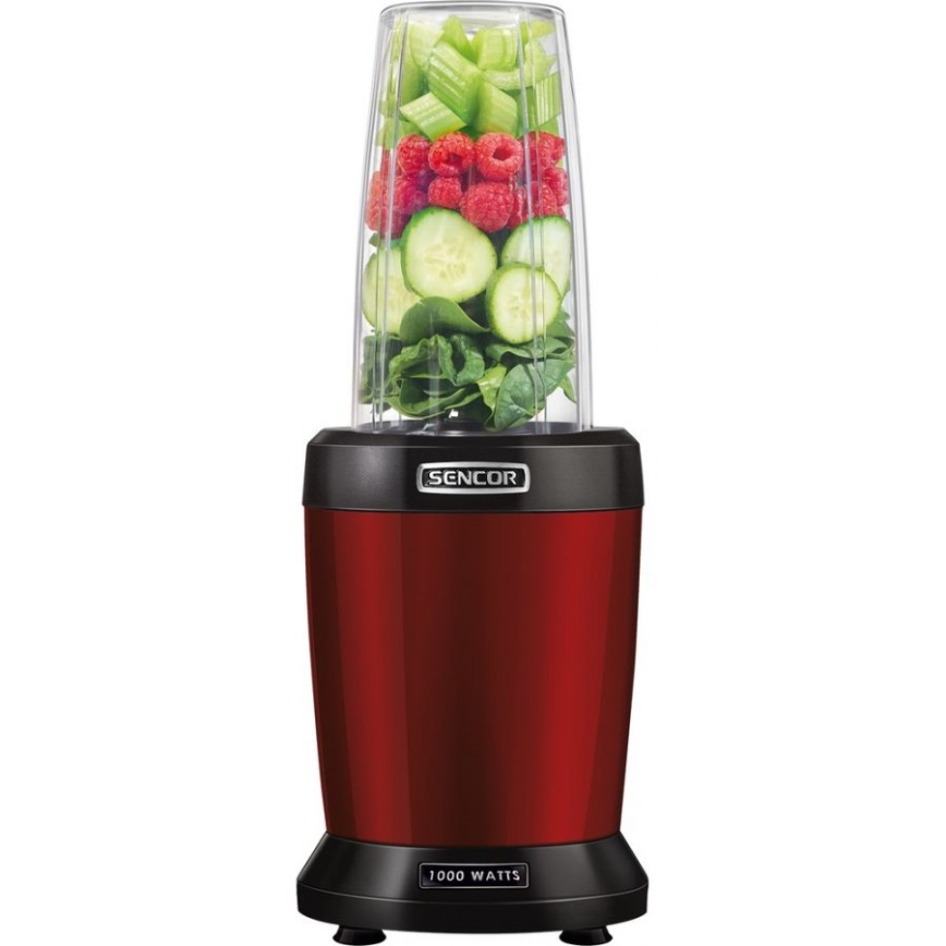 Sencor - Smoothie Nutri Mixer 1000W/230V röd