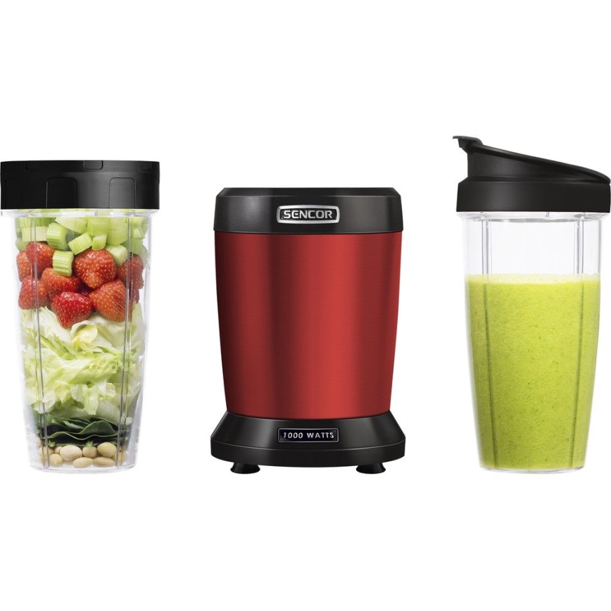 Sencor - Smoothie Nutri Mixer 1000W/230V röd