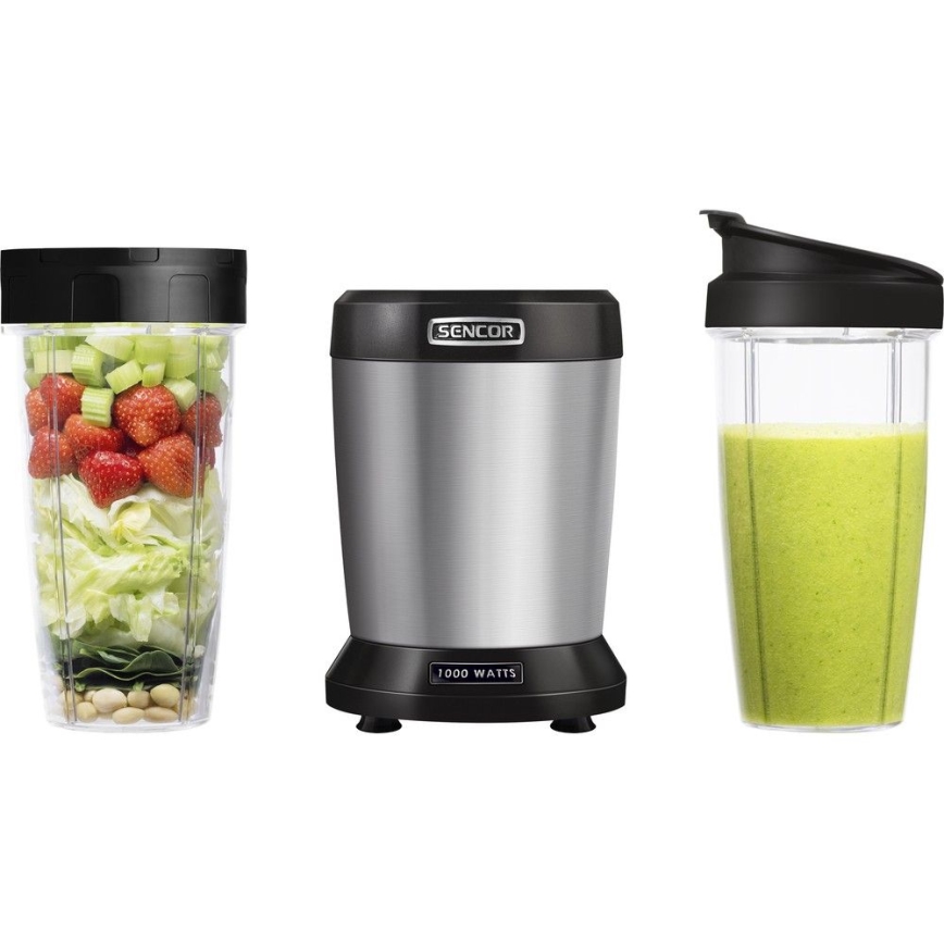 Sencor - Smoothie Nutri-mixer 1000W/230V silver