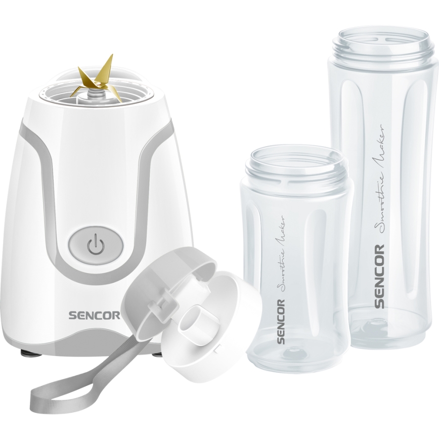 Sencor - Smoothieblender med tillbehör 500W/230V