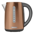 Sencor - Snabb vattenkokare med temperaturkontroll 1,7 l, 2150 W / 230 V, kopparfärgad