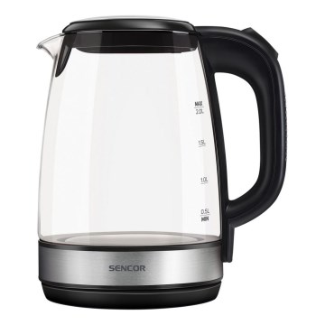 Sencor - Snabbkokande vattenkokare 2 l 2200W/230V