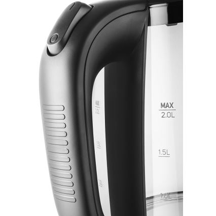 Sencor - Snabbkokande vattenkokare 2 l 2200W/230V