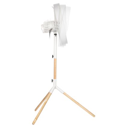 Sencor - Stående fläkt 50W/230V vit/bok