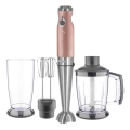 Sencor - Stavmixer 4-i-1 1200W/230V rostfritt stål/roséguld