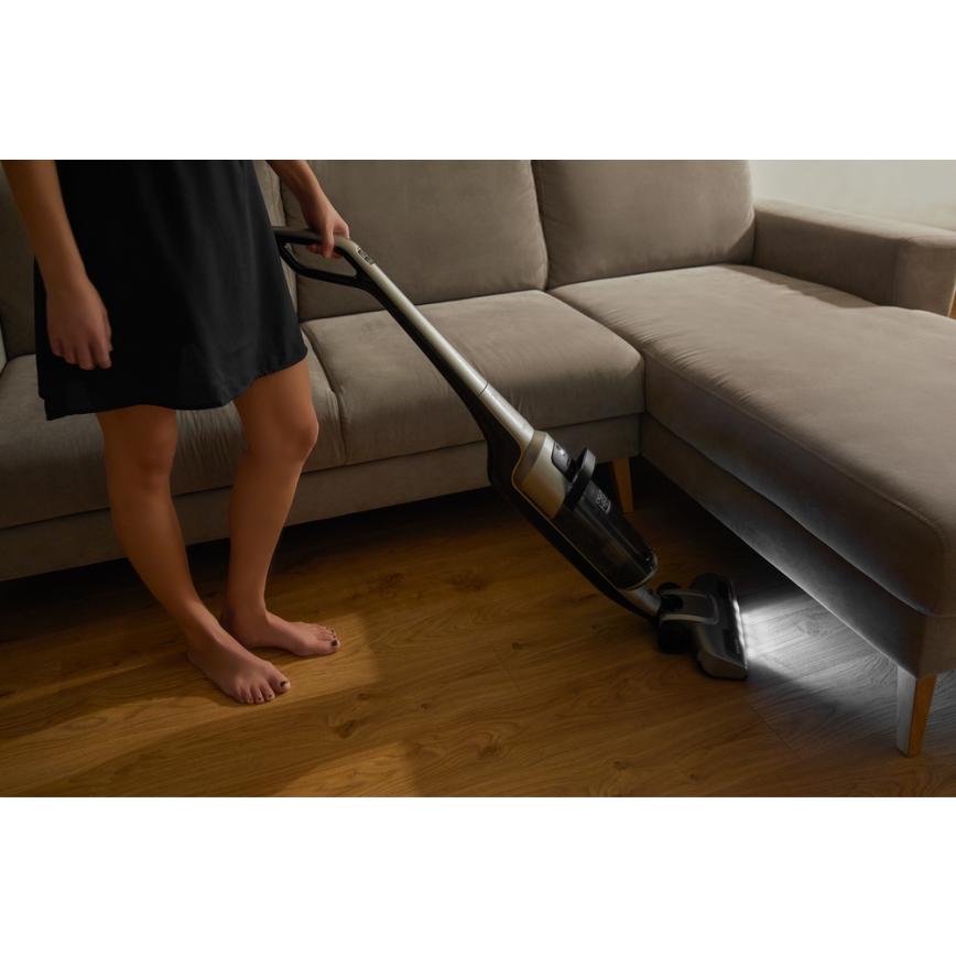 Sencor - Stavmopp med elektrisk roterande borste och mopp 150W/36V 2150 mAh