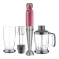 Sencor - Stick blender 4in1 1200W/230V rostfri/rosa