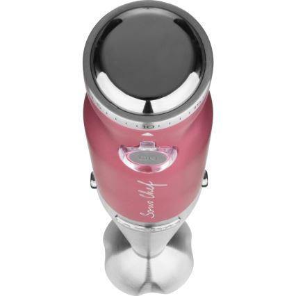 Sencor - Stick blender 4in1 1200W/230V rostfri/rosa