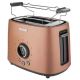 Sencor - Toaster with two holes and warming up 1000W/230V koppar