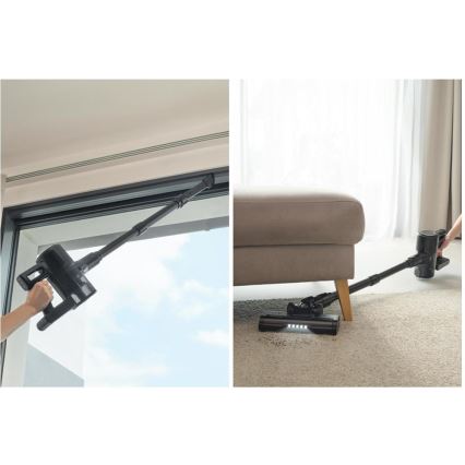 Sencor - Trådlös 2-i-1 stavdammsugare 200 W/2600 mAh svart