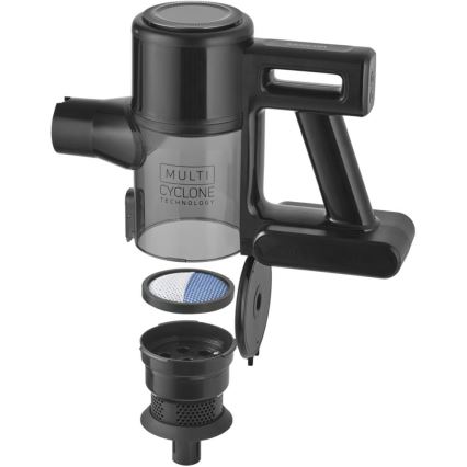 Sencor - Trådlös 2-i-1 stavdammsugare 200 W/2600 mAh svart