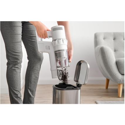 Sencor - Trådlös stavdammsugare 2-i-1 250W/2200 mAh vit