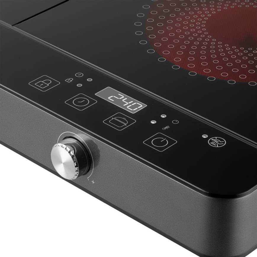 Sencor - Two-zone induction cooker med LCD display 3400W/230V