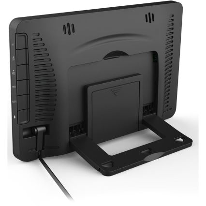 Sencor - Väderstation med LCD-skärm i färg och väckarklocka 5V 3xAA + 2xAA